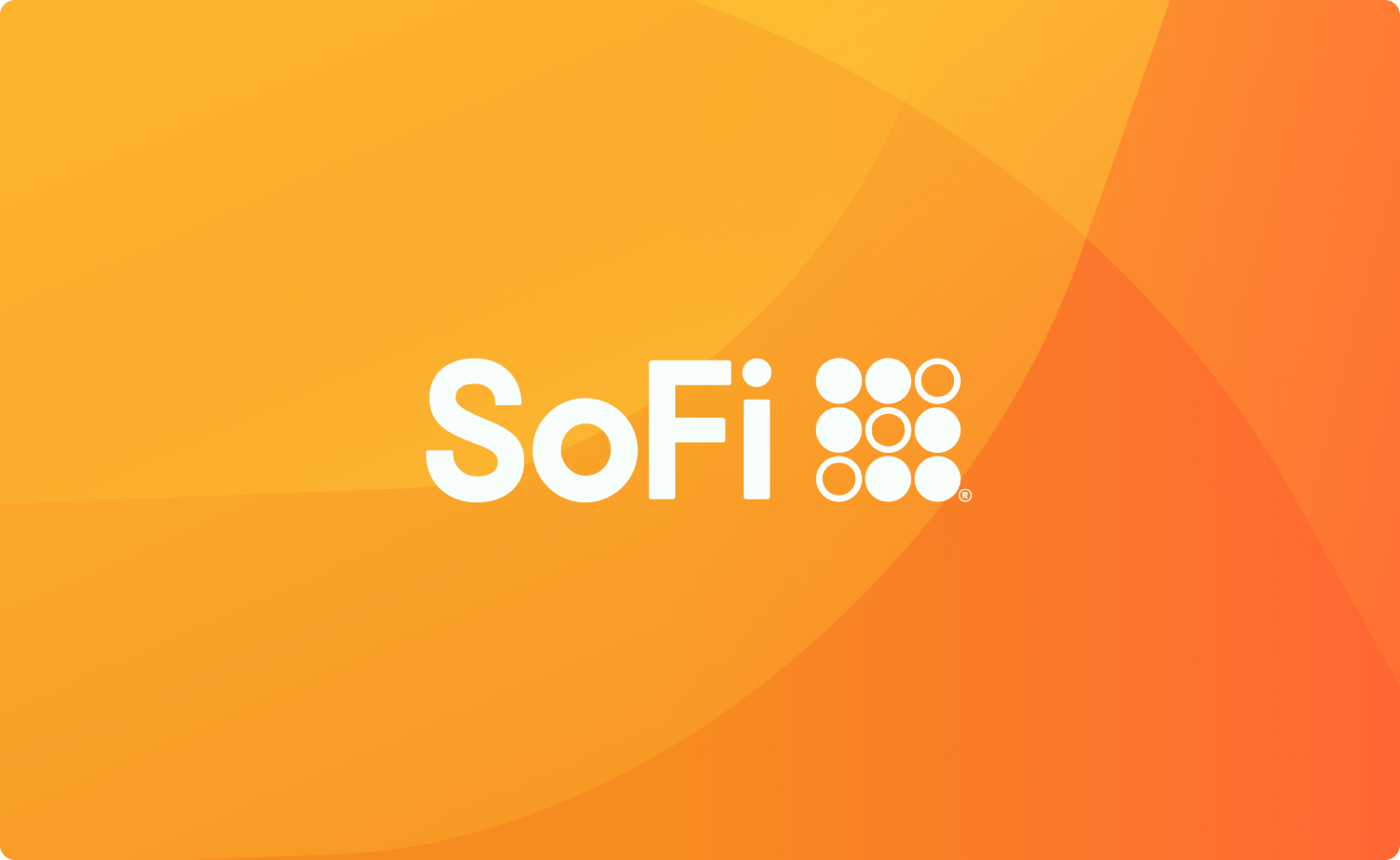 SOFI — pomarańczowe tło